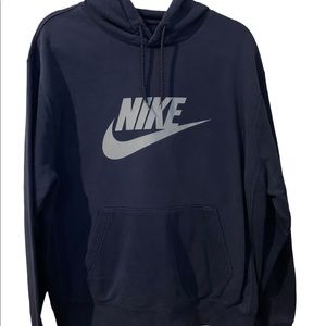 Nike | Blue & Gray Hoodie | Large